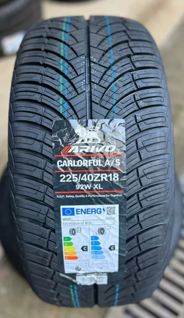 4 Pneumatici 4 stagioni 225 40 18 92W XL Arivo carlorful A/S gomme nuove 2023