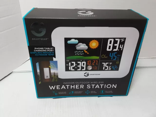 Smart Gear Smart Indoor/Outdoor Weather Station