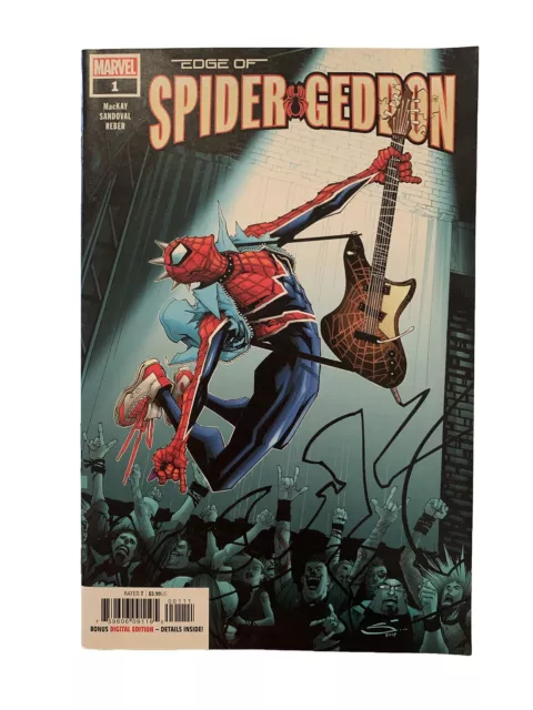 Edge of Spider-Geddon #1 1st Print Spider-Punk 1st Punk Hulk 2018 Marvel NM