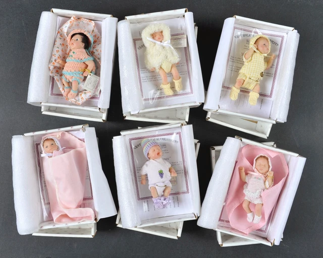 Ashton Drake Miniature Vinyl Dolls Sweet As You Please Collection Lot of 6 w Box