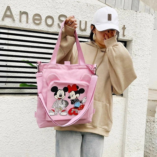 Lady Girl Women Disney Mickey Minnie Shoulder Bag Tote Messenger Bag Hand Bag