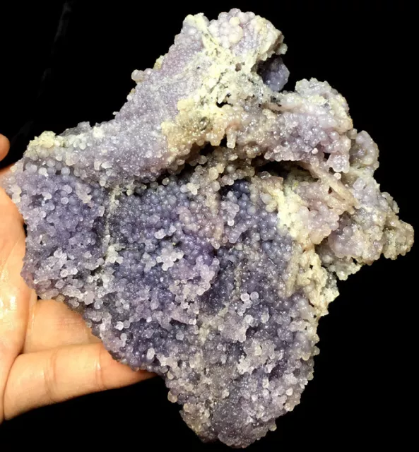 490g Natural Grape Agate Botryoidal Purple Chalcedony Specimen Indonesia B68