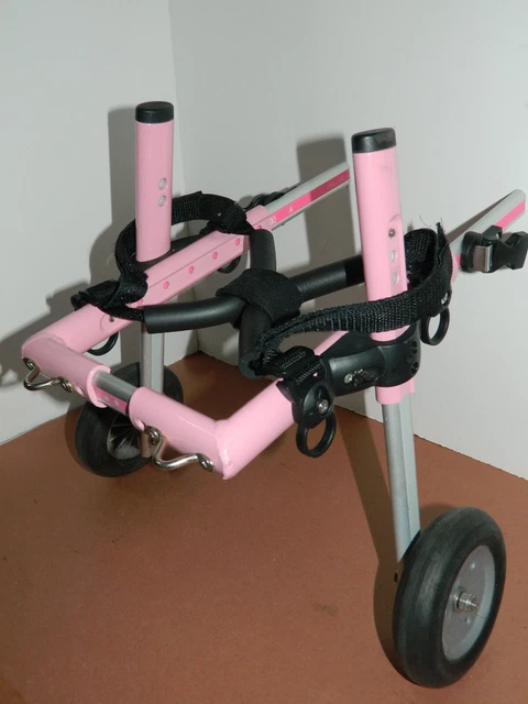 NICE Walkin' Wheels Pink Dog Wheelchair - For Small Dogs  FREE SHIP