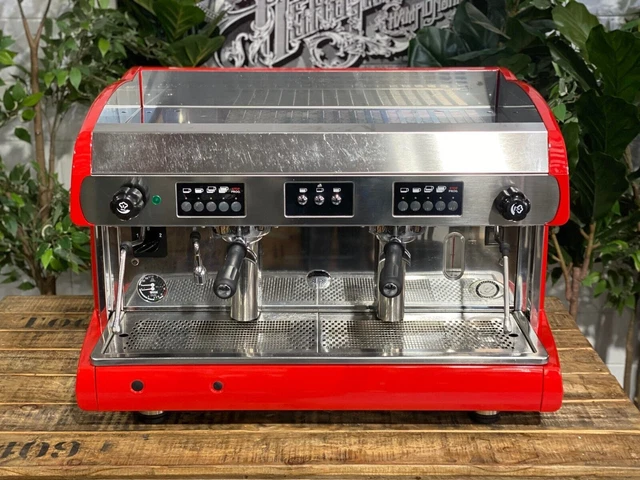 Macchina Da Caffè Espresso Wega Polaris 2 Gruppi Tazza Alta Rossa 2