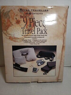 Royal Traveller By Samsonite 9 Piece Travel Pack