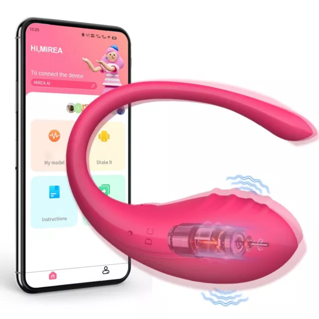 Vibromasseur sans fil Bluetooth pour femme,gode point G, œuf vibrant,clitoris