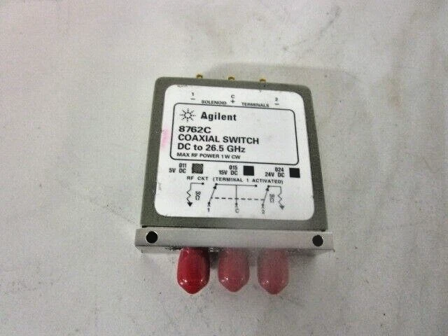 Agilent  Keysight 8762C Coaxial Switch, DC t 26 GHz, SPDT, 33311C