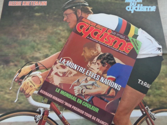 Miroir Du Cyclisme N°283 – Poster Hinault, Guimard, Visentini Inclus – Vintage
