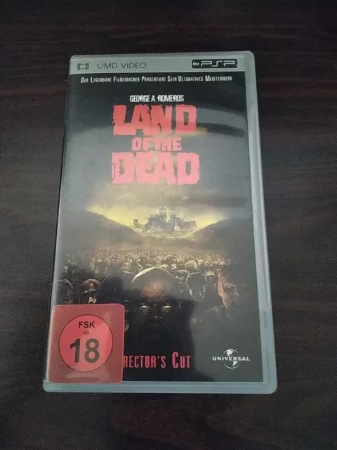 Land Of The Dead Umd Film Video Sony Psp FSK 18