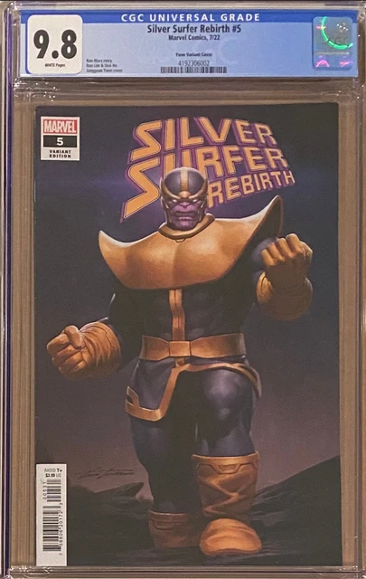 Silver Surfer: Rebirth #5 Yoon Variant CGC 9.8