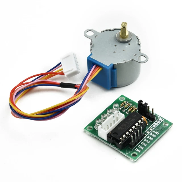 DC5V 4 fases motor paso a paso 28BYJ-48 con accionamiento/módulo de prueba tablero ULN2003 5