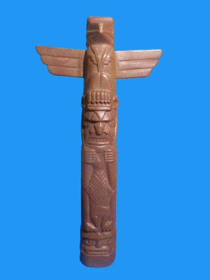 Playmobil Color 3620 - Indiens Avec Totem - 1979 - Vintage NEUF Sous Sachet