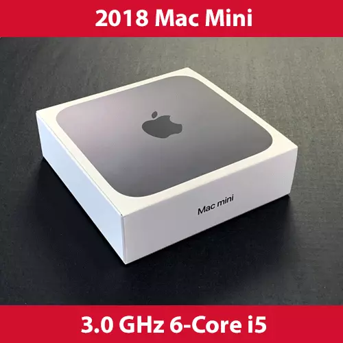 2018 Mac Mini 3.0GHZ i5 6-CORE 16GB RAM 512GB PCIe SSD