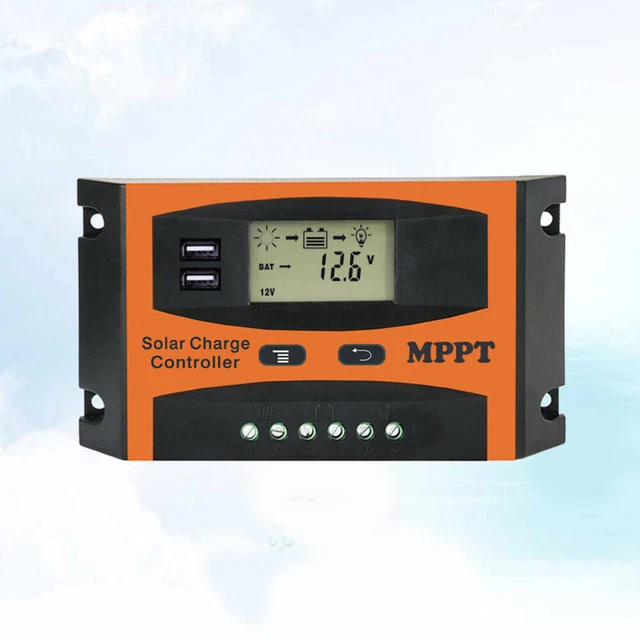 60 A MPPT-Ladegerät Intelligenter Regler Der Solarzellenbatterie