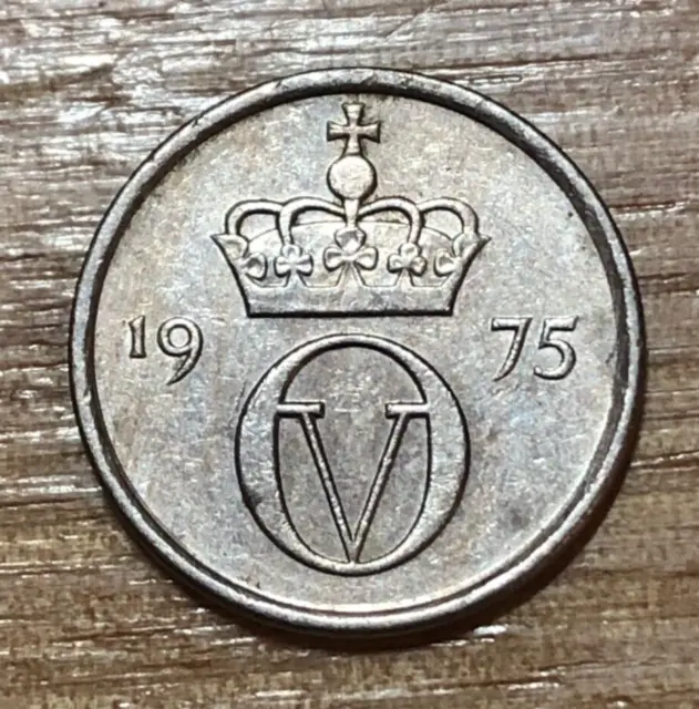 1975 Norway 10 Ore coin PF6/62