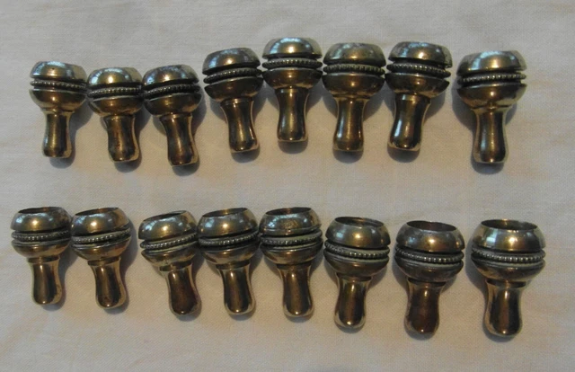 Embouts pour cordon en laiton en gros pour création de bijoux