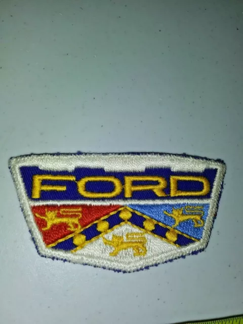 VINTAGE Embroidered Automotive Gasoline Patch UNUSED - FORD medium 2