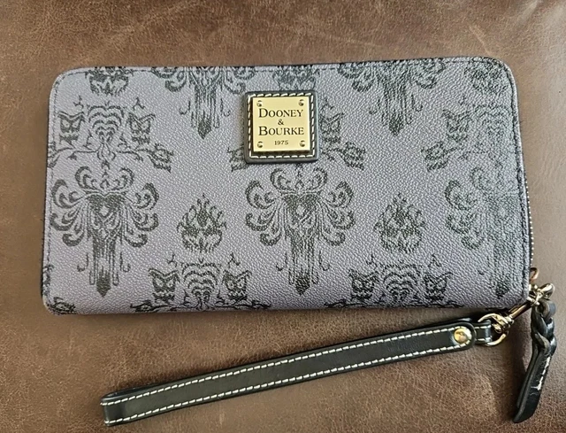 Dooney and bourke haunted mansion wallet deals