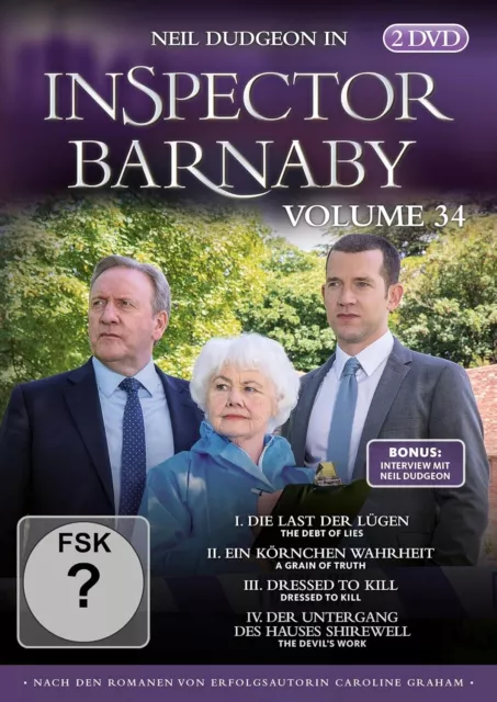 INSPECTOR BARNABY Vol. 34 ( Neuheit 02.02.2024 ) 4 DVD  NEU & OVP