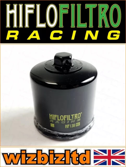 Suzuki RF600R 1993 [Hiflo Motorcycle Black High Performance Oil Filter] HF138RC