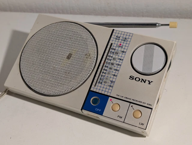 VINTAGE, RADIO SONY ICF-35, 4 Bands, Fonctionne, très bon état EUR 39,90 - FR