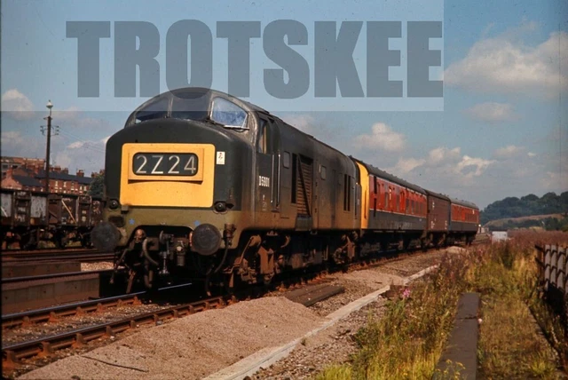 35MM SLIDE BR British Rail Diesel Loco Class 23 D5901 Derby 1973 ...