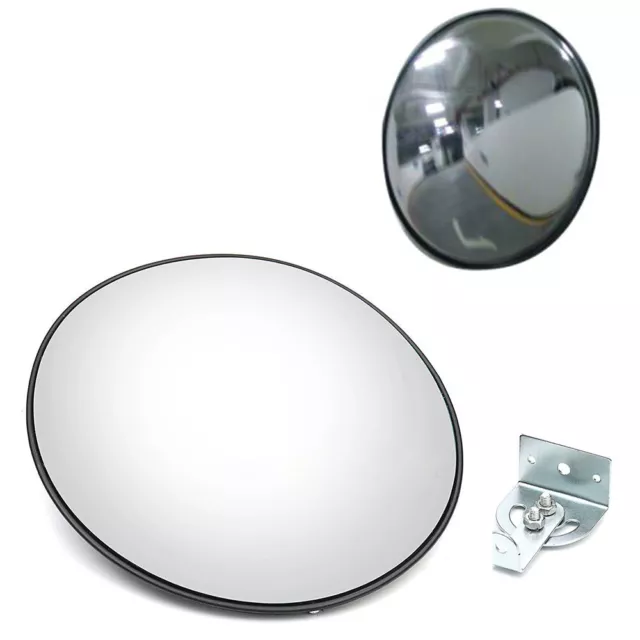Convex Traffic Mirror 12" for Driveway Warehouse and Garage Safety or Store