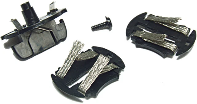 Scalextric easyfit short stem 4 car guide blades - superb spares. A