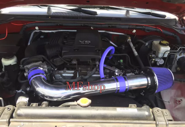 Blue For 2011-2012 Nissan Pathfinder 4.0L V6 Air Intake System Kit + Filter
