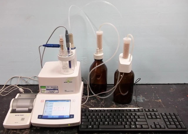 Mettler Toledo C20 Coulometric Karl Fisher Titrator Complete W/ Pump & Accessory