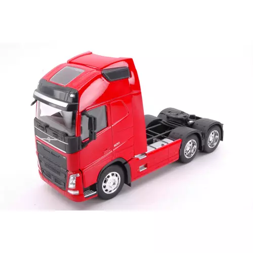 VOLVO FH 3-AXLE 2016 RED 1:32 Welly Camion Die Cast Modellino