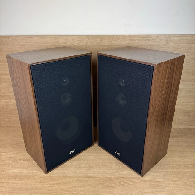 JVC SP11 STEREO Speakers Pair Vintage Great Condition 60W 8 Ohms £39.