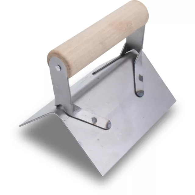 QLT BY MARSHALLTOWN Stainless Steel Corner Trowels, Outside Square Corner Typ...