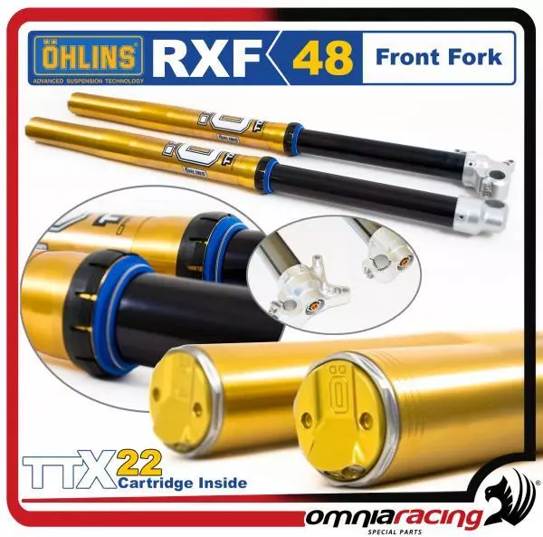Ohlins 48RXF Front Fork Kit 48 with TTX22 Cartridges Yamaha YZ-F 250 2014 14>