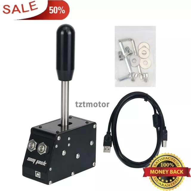 SIM JACK USB Sequential Shifter Racing for Logitech G27 Simagic Thrustmaster