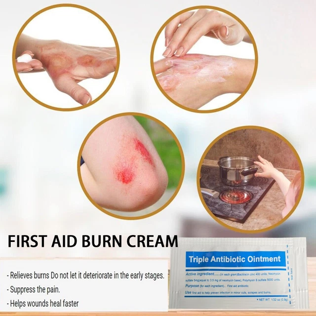 Crema curativa de quemaduras pomada calderas expuestas a la humedad G5Q5