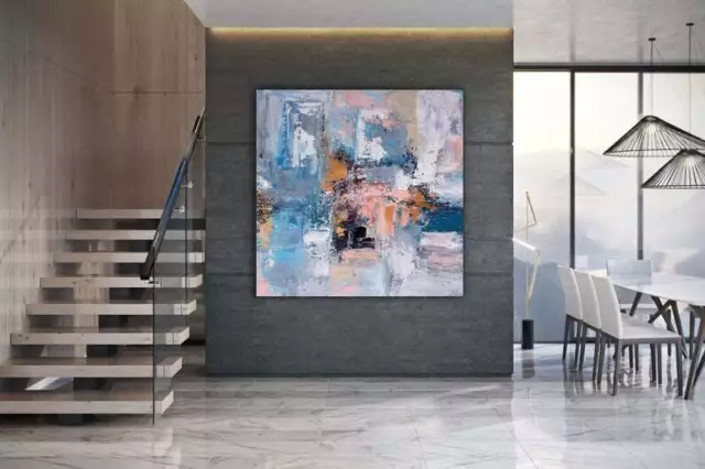 Wall Art Extra Large Wall Art Modern Painting Extra Large Artwork Abstract