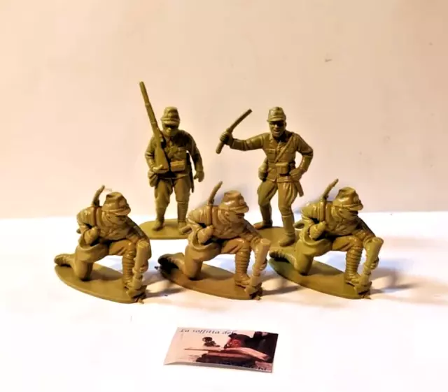 soldatini Toy Soldiers cloni Airfix Giapponesi WWII scala 1:32 cm 5 #RBJ