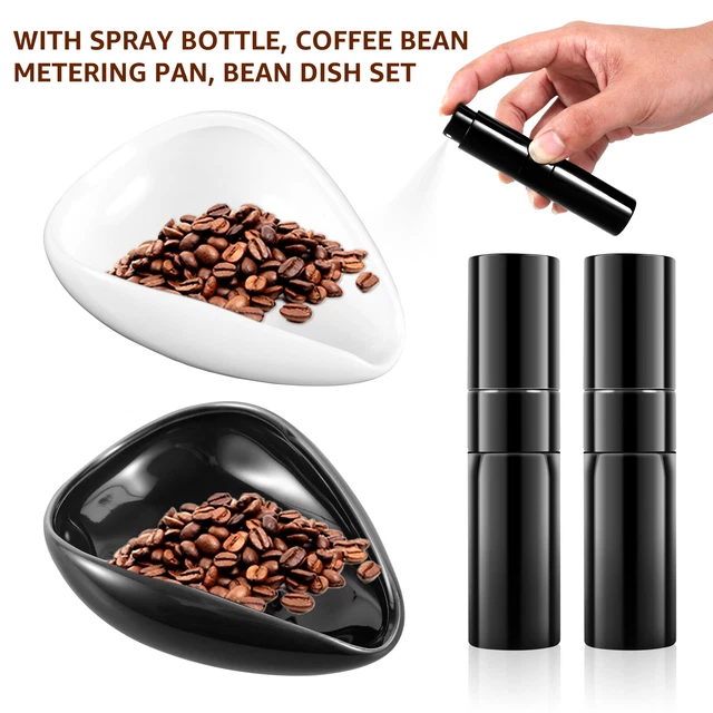 Coffee Dosing Cup And Spray Bottle Set Ceramic Coffee Bean Dosing Cup &  Spray Bottle Set - Narrow Mouth Bowl For Single Dosing & RDT Spray Static  Reduction Spray