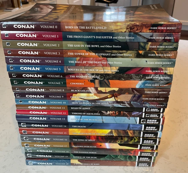 **LOT of 21** Conan the Cimmerian Barbarian ~Dark Horse 0-20~ TPB & HC HUGE LOT!