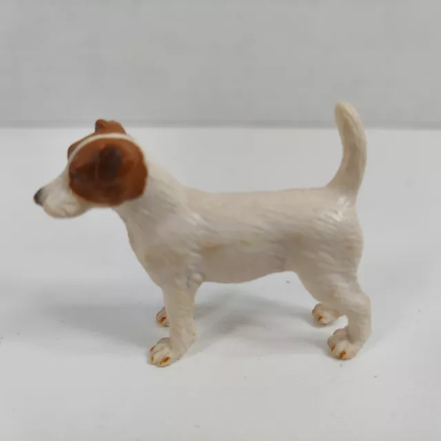 Schleich 2002 Vintage Jack Russell Terrier Retired Adult Male Dog Figurine Toy