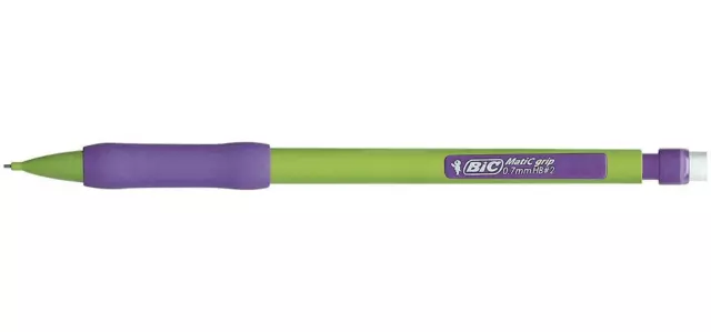 [Ref:880409-3] BIC Lot de 3 Pochettes de 4 Porte-mines Matic Grip 0,7 HB 3