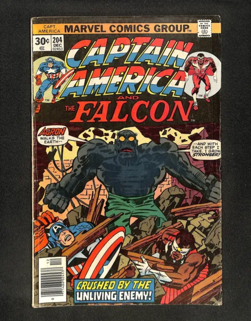 Captain America #204 Marvel Comics Marvel 1976