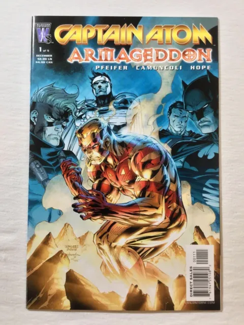 Captain Atom Armageddon (2005) 1 2 3 4 5 6 7 8 & 9 Complete Dc & Image Collide!
