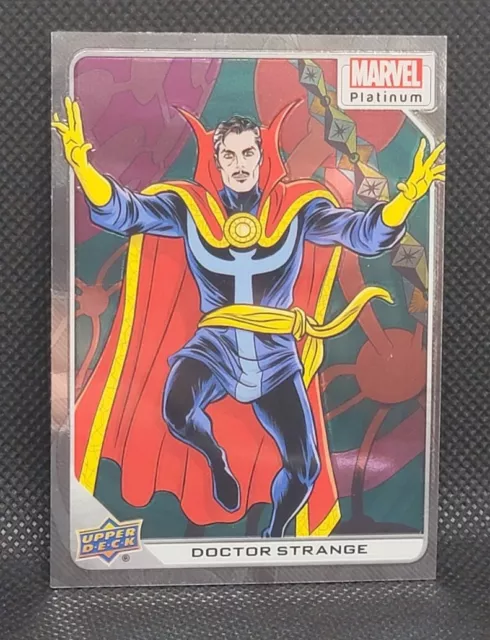 2023 Upper Deck Marvel Platinum Base Doctor Strange #100