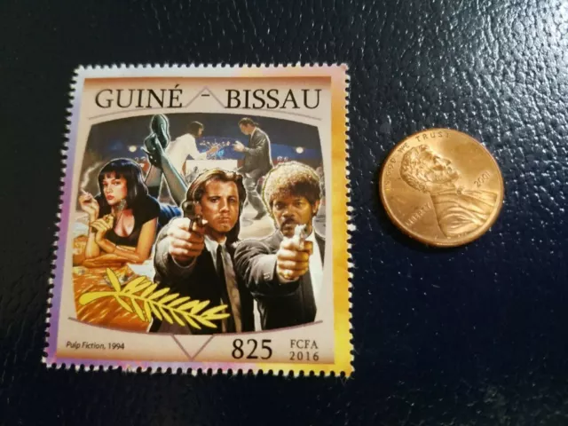 PULP FICTION JOHN Travolta Samuel L. Jackson Arquette Guine Bissau 2016 ...