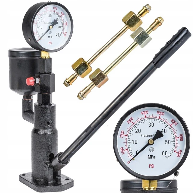 Tester ugello iniettore motore diesel tester pressione 0-600 bar