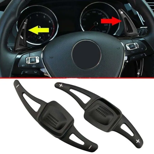 Steering Wheel Paddle Shifter Extension For VW Golf MK8 Tiguan Touareg T-Cross