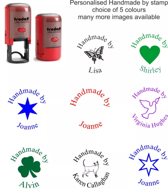 Custom Rubber Stamp Self Inking - Personalised with your Logo