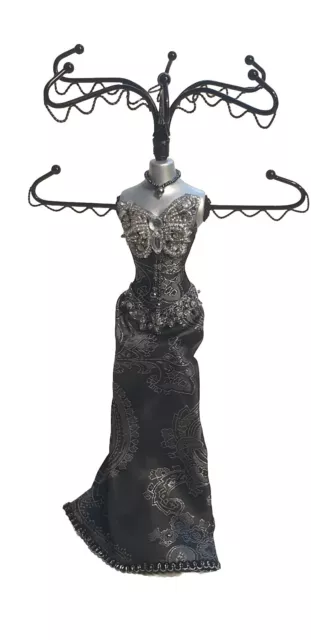 The Leonardo Collection Silver Jewellery Stand／Holder Mannequin